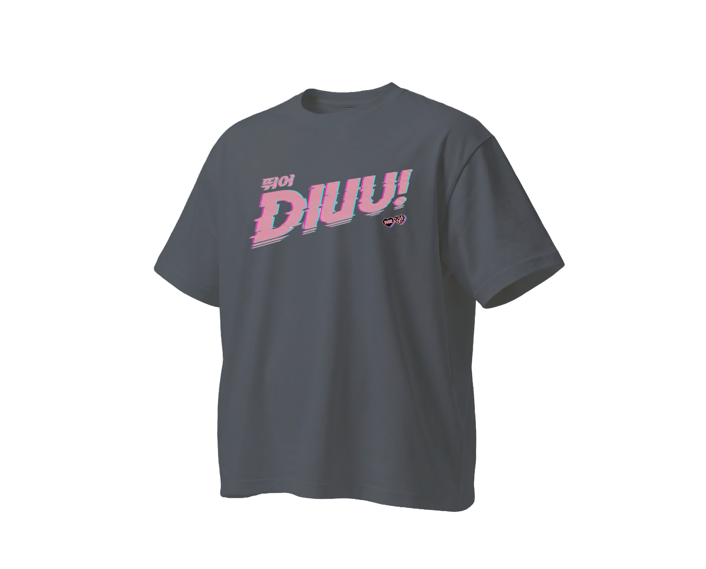 "DIUU JUMP" Members Version | Tshirt | BLACK&PINK Collection by OOTS.CLUB