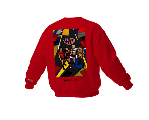 "DIUU JUMP" Members Version | Crewneck | BLACK&PINK Collection by OOTS.CLUB
