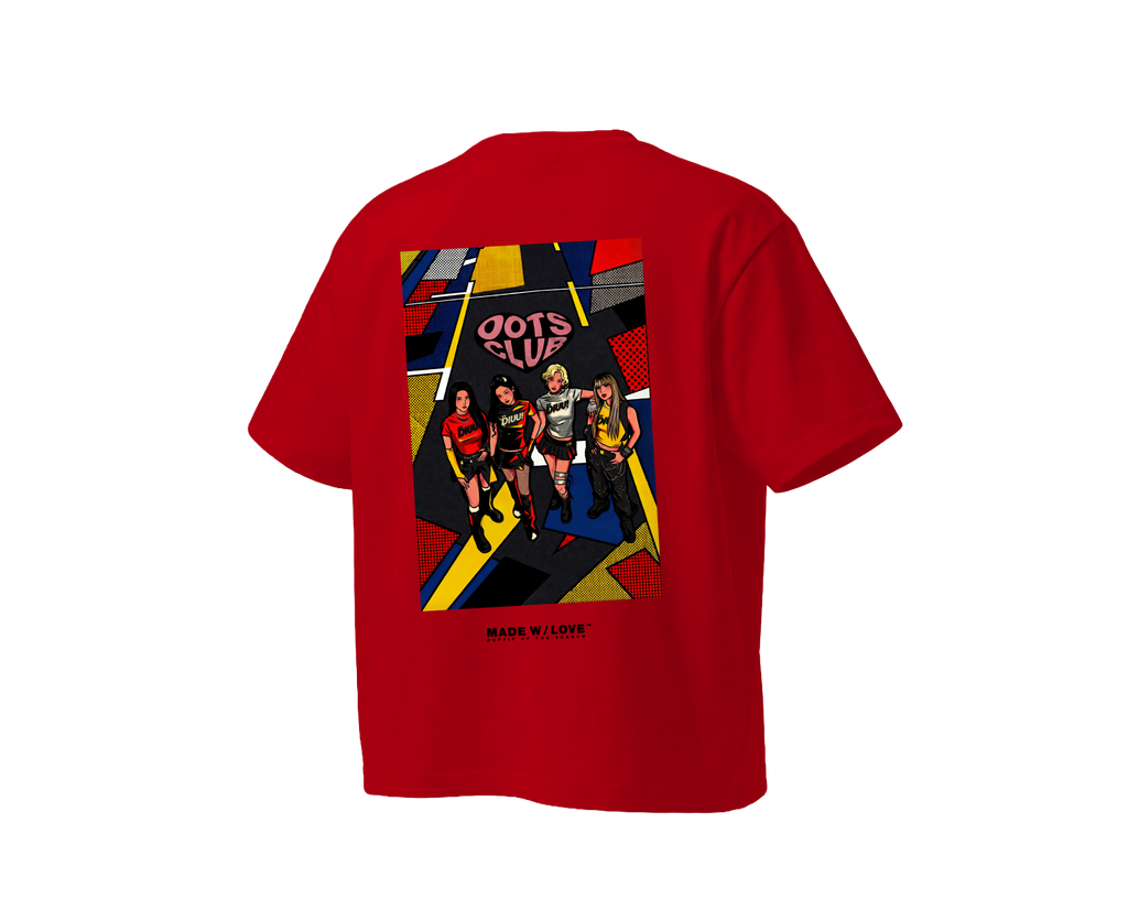 "DIUU JUMP" Members Version | Tshirt | BLACK&PINK Collection by OOTS.CLUB