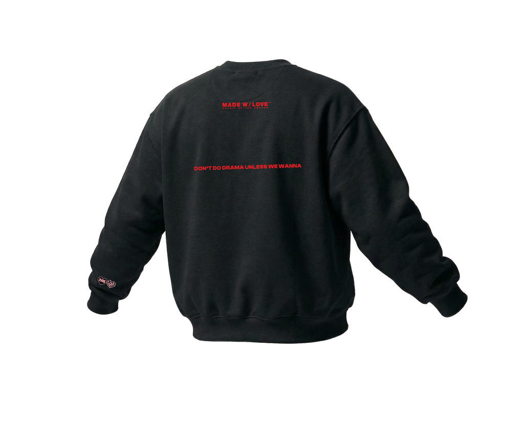 "ThisThatPrettyGirl" | Crewneck | BLACK&PINK - BLACK&PINK Collection by OOTS.CLUB