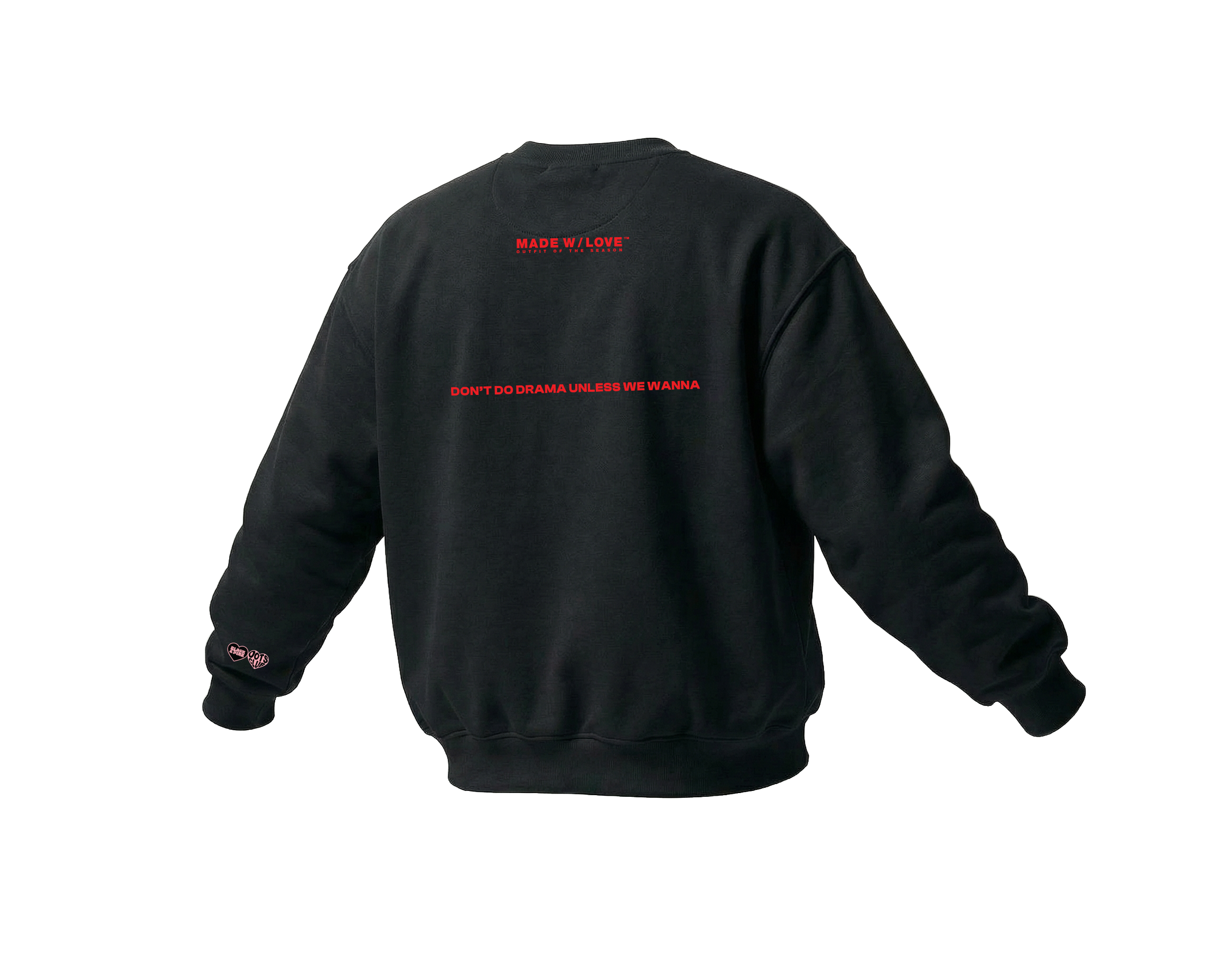 "ThisThatPrettyGirl" | Crewneck | BLACK&PINK - BLACK&PINK Collection by OOTS.CLUB