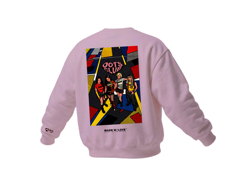 "DIUU JUMP" Members Version | Crewneck | BLACK&PINK Collection by OOTS.CLUB