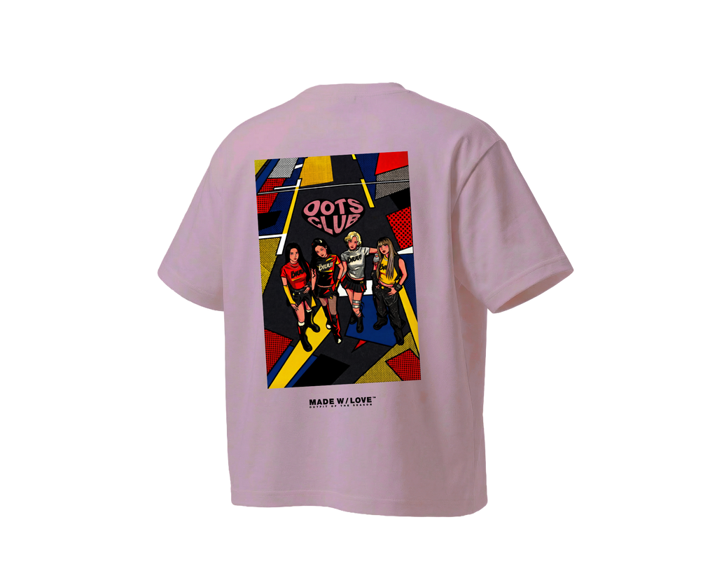 "DIUU JUMP" Members Version | Tshirt | BLACK&PINK Collection by OOTS.CLUB