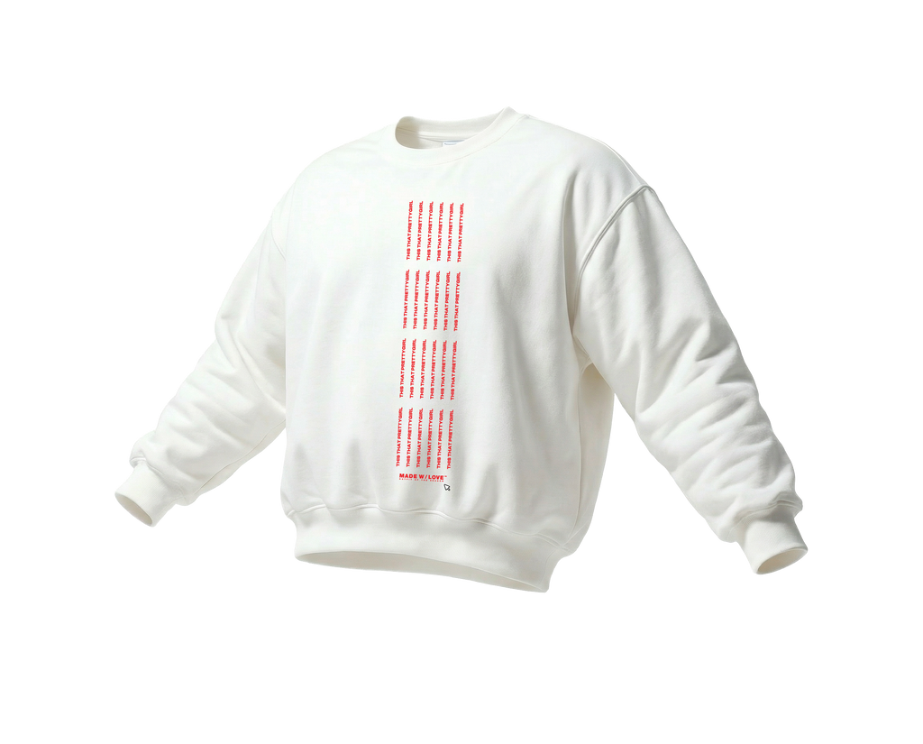 "ThisThatPrettyGirl" | Crewneck | BLACK&PINK - BLACK&PINK Collection by OOTS.CLUB