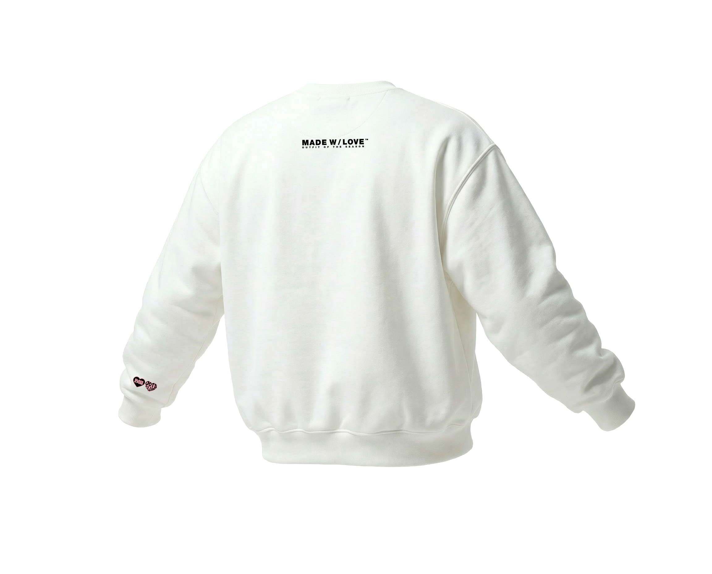 "Flower" | Crewneck | BLACK&PINK Collection by OOTS.CLUB