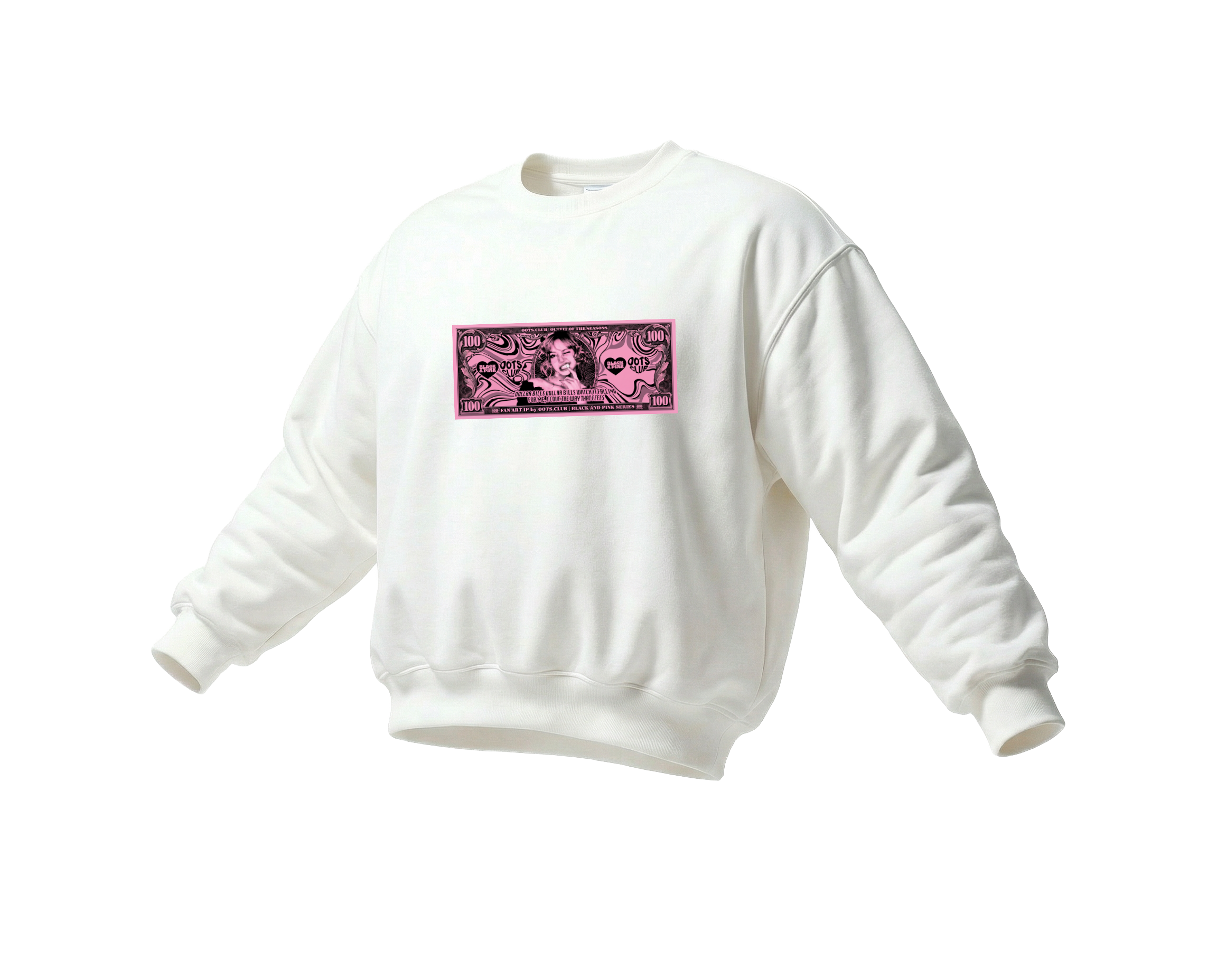 "MONEY" | Crewneck | BLACK&PINK - BLACK&PINK Collection by OOTS.CLUB