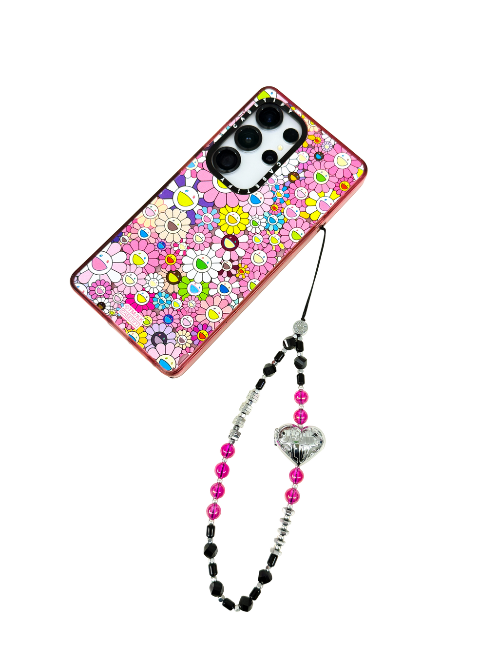 The Double Heart Phone Charm by OOTS.CLUB