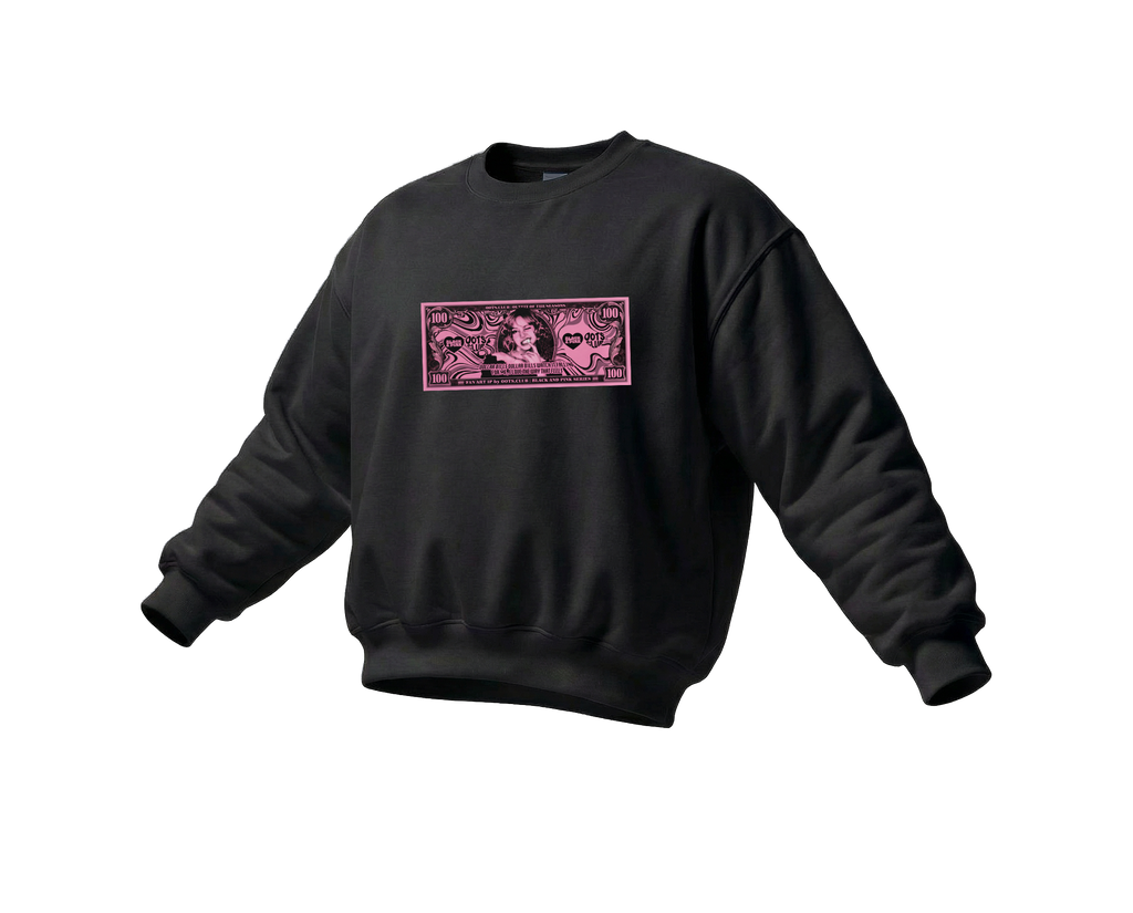 "MONEY" | Crewneck | BLACK&PINK - BLACK&PINK Collection by OOTS.CLUB