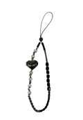 ONYX - The Double Heart Phone Charm by OOTS.CLUB