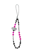 BLACK&PINK - The Double Heart Phone Charm by OOTS.CLUB